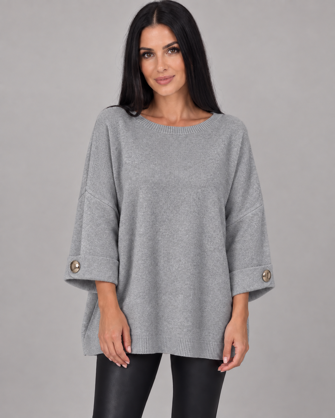 LOTTIE™ - Cosy Buttoned Pullover