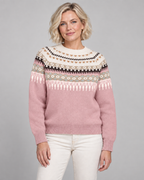 AVERY™ - Fair Isle Knit Sweater