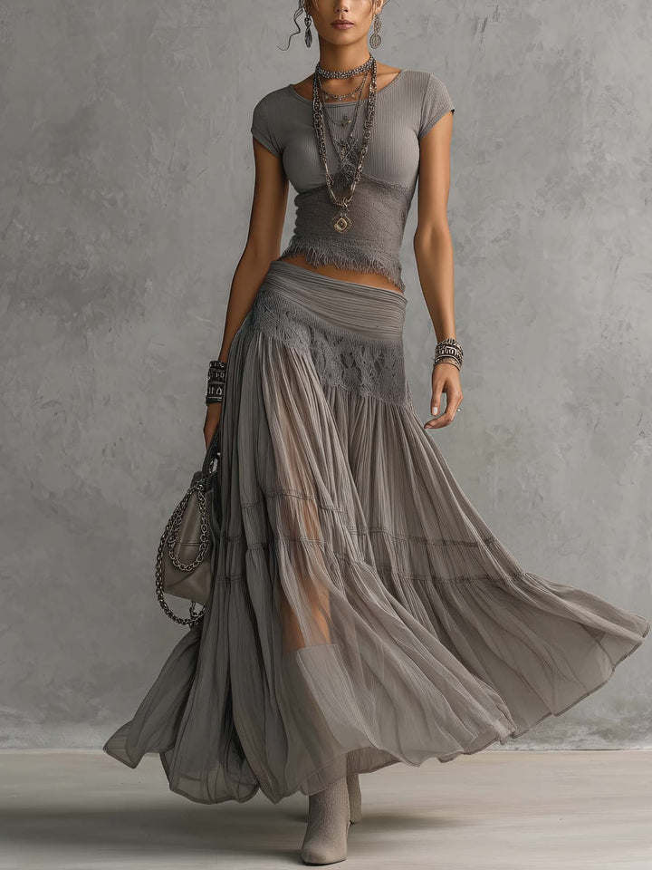 Emilia | Completo Etnico dal Fascino Etereo