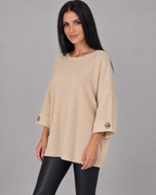 LOTTIE™ - Cosy Buttoned Pullover