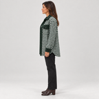 ZENY™ - Classic Long Sleeve Button Down Jacket