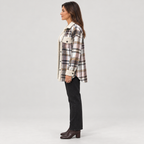 ZENY™ - Classic Long Sleeve Button Down Jacket