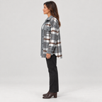 ZENY™ - Classic Long Sleeve Button Down Jacket