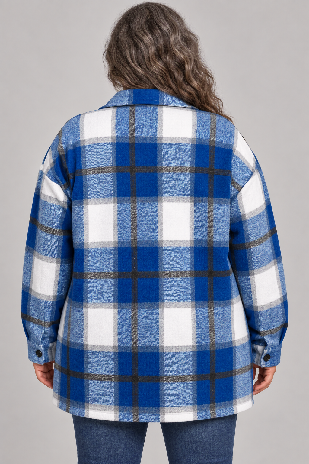 BRIGID™ - Stylish Plus-Size Shacket