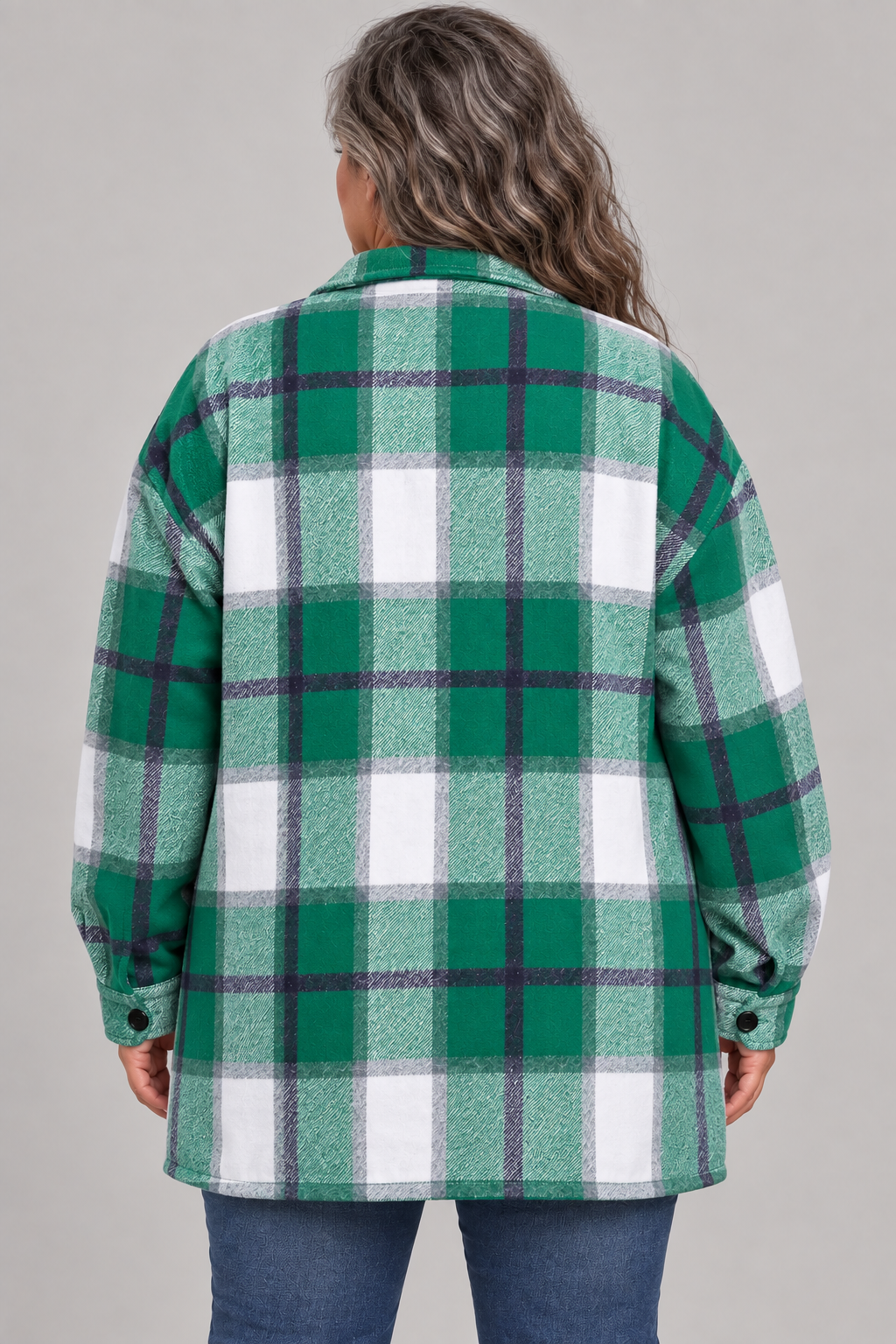 BRIGID™ - Stylish Plus-Size Shacket