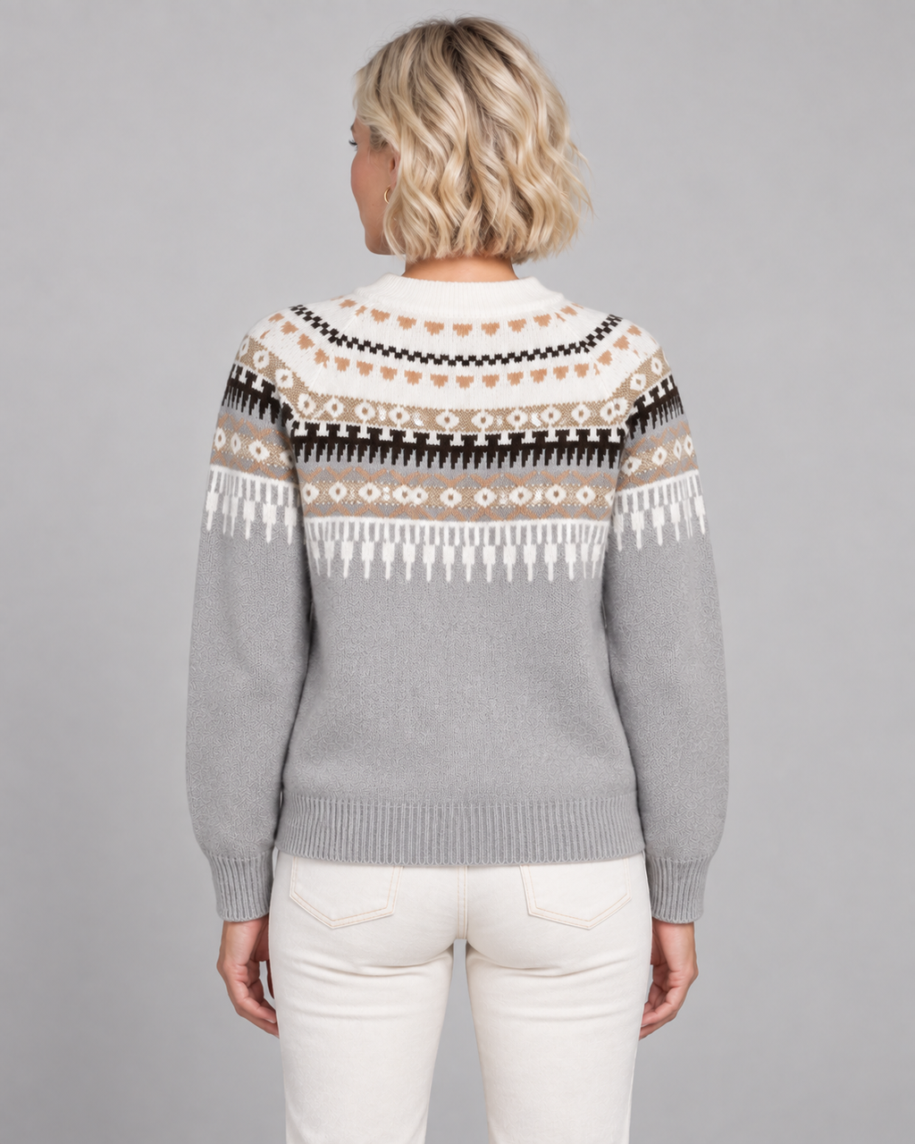 AVERY™ - Fair Isle Knit Sweater