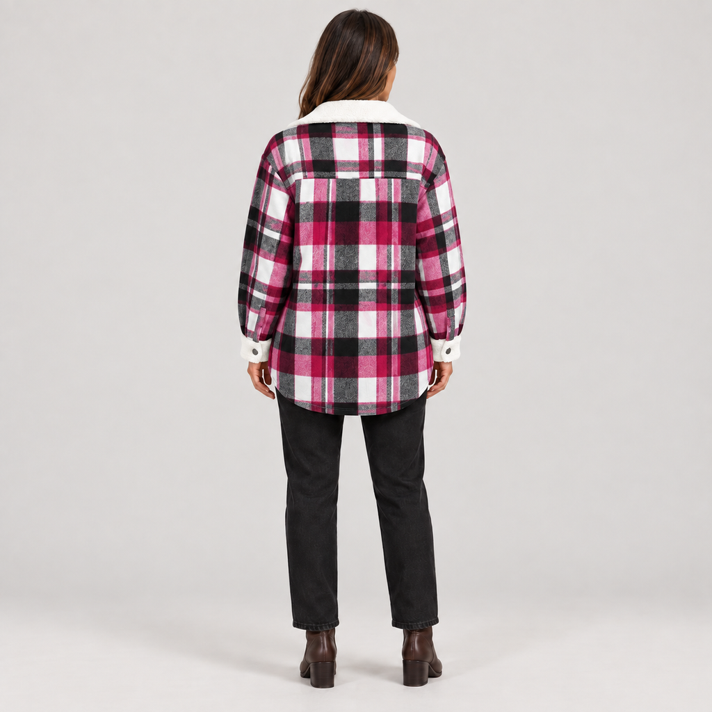 ZENY™ - Classic Long Sleeve Button Down Jacket