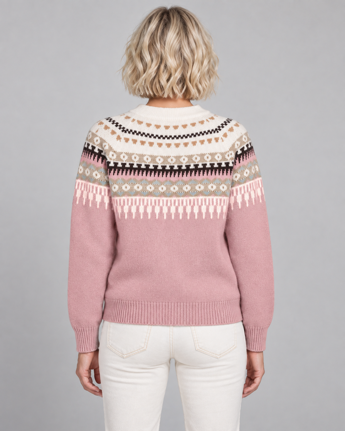 AVERY™ - Fair Isle Knit Sweater