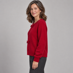 BELLA™ - Chic Bow Cardigan