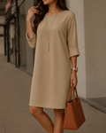 Odette | Tummy-Flattering Midi Dress