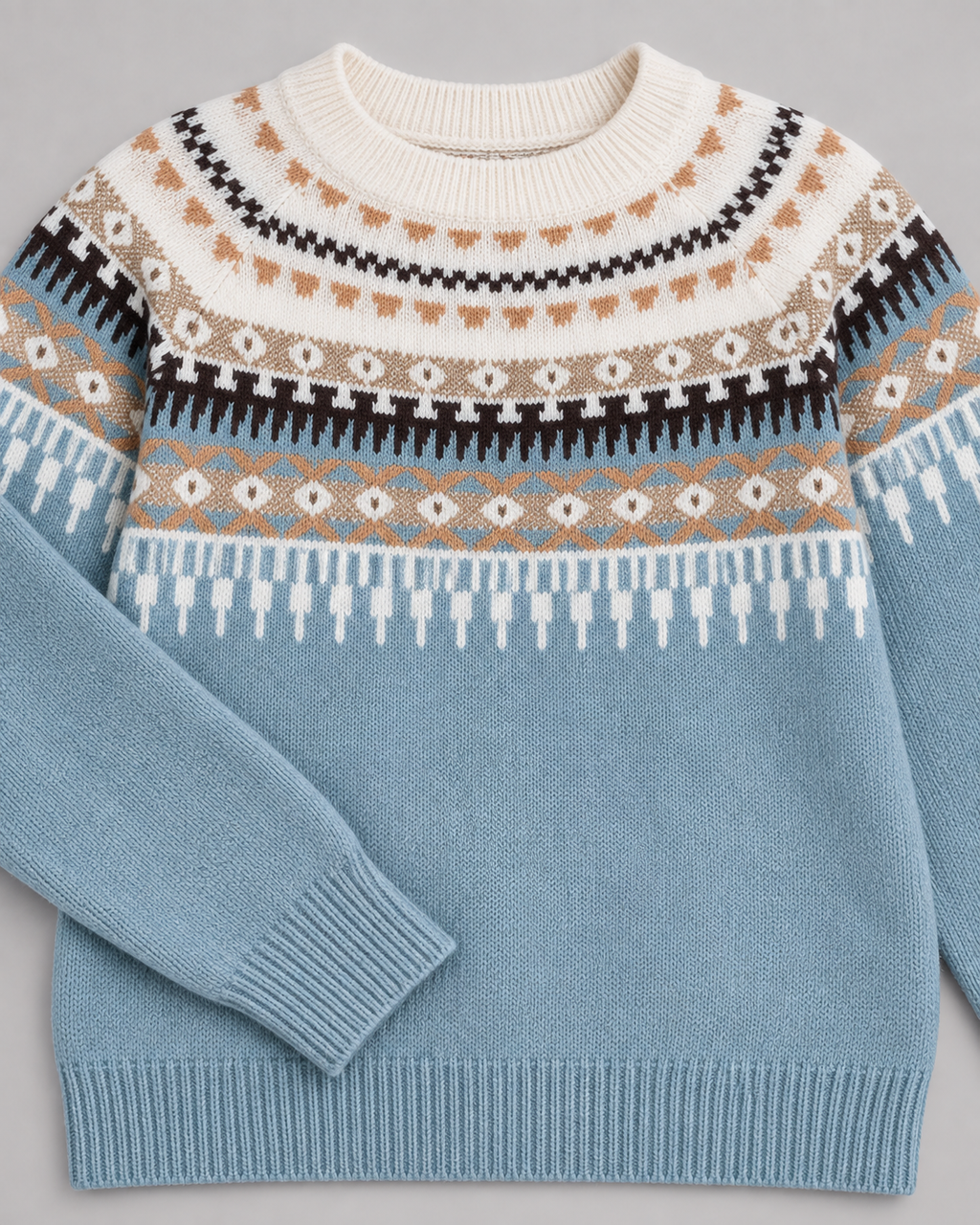 AVERY™ - Fair Isle Knit Sweater