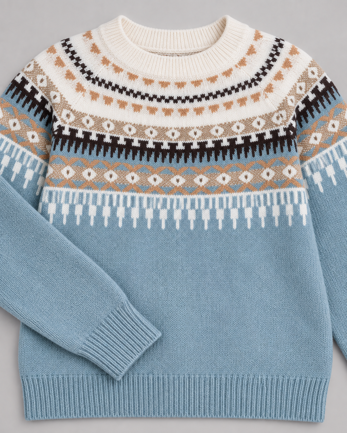 AVERY™ - Fair Isle Knit Sweater