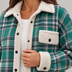 ZENY™ - Classic Long Sleeve Button Down Jacket