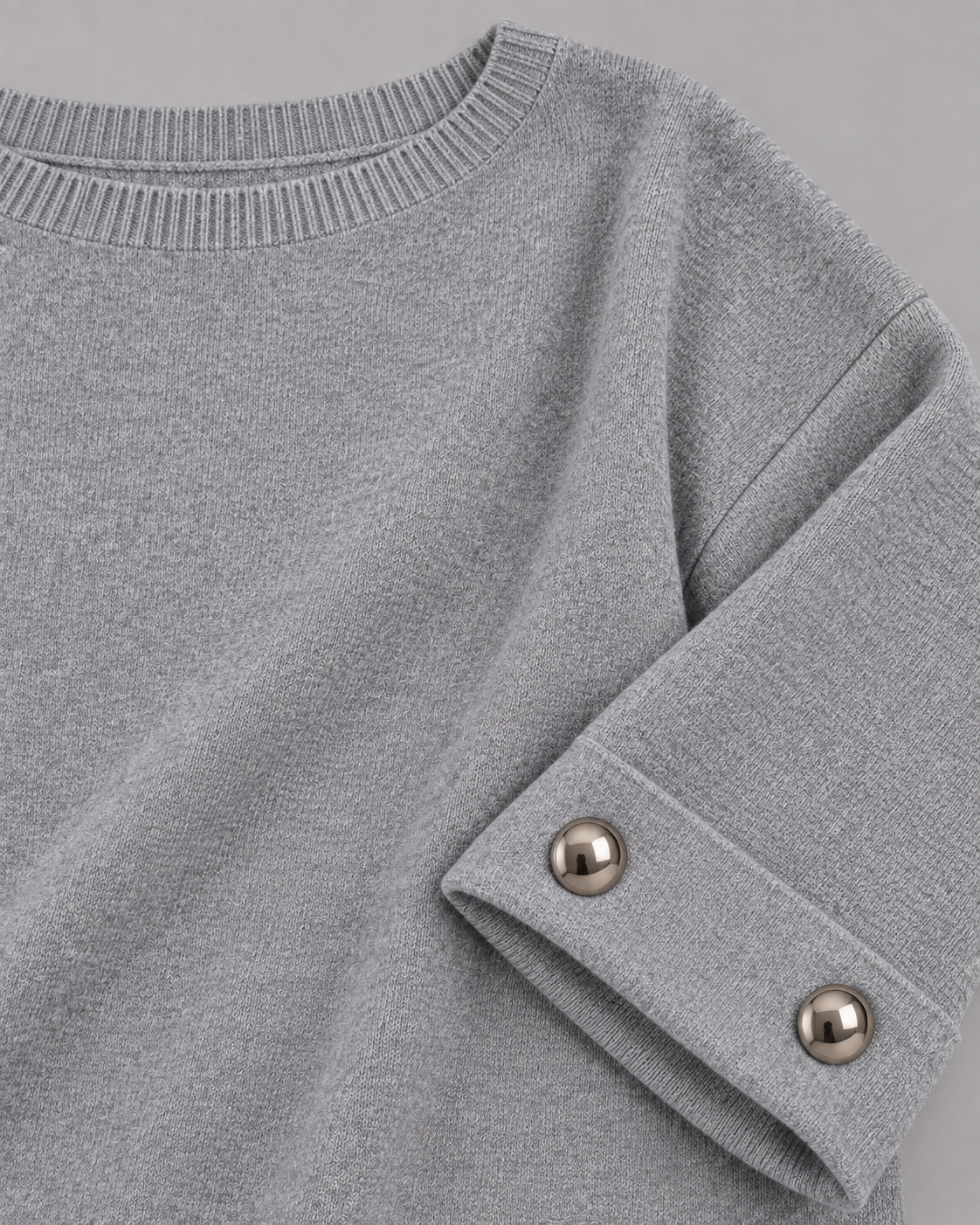 LOTTIE™ - Cosy Buttoned Pullover