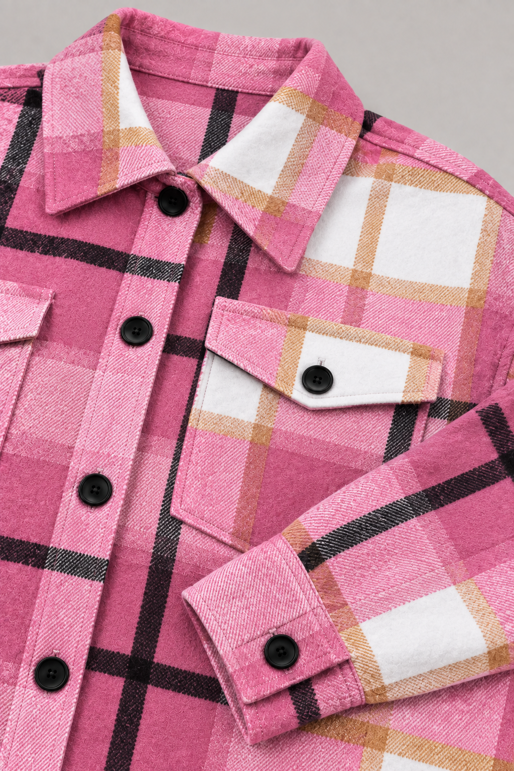 BRIGID™ - Stylish Plus-Size Shacket