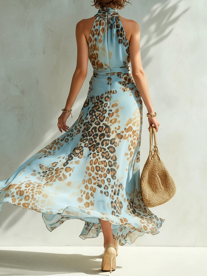 Desiree | Glamour Animal Print Dress