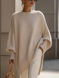 Women’s Oversized Knit Sweater – Relaxed Autumn and Winter Layer