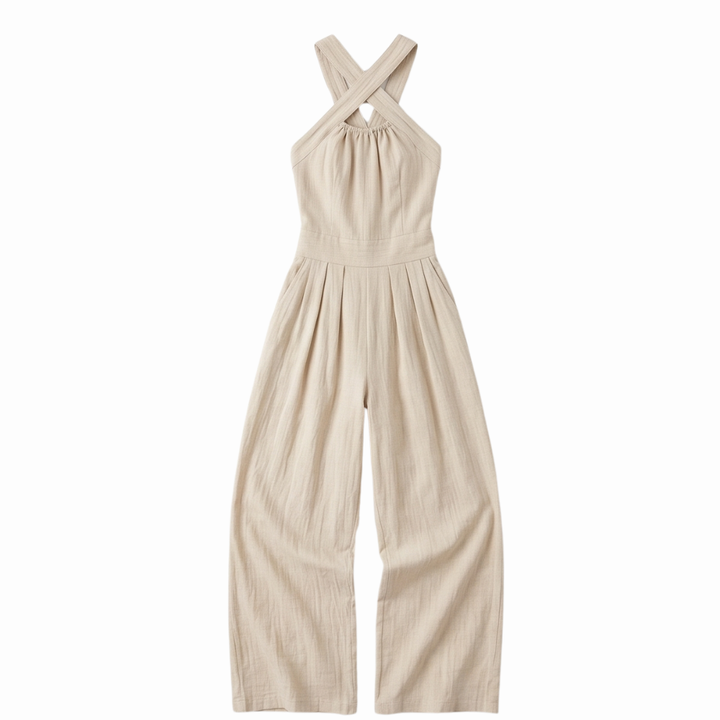 Colette | Fluid Open-Back Jumpsuit