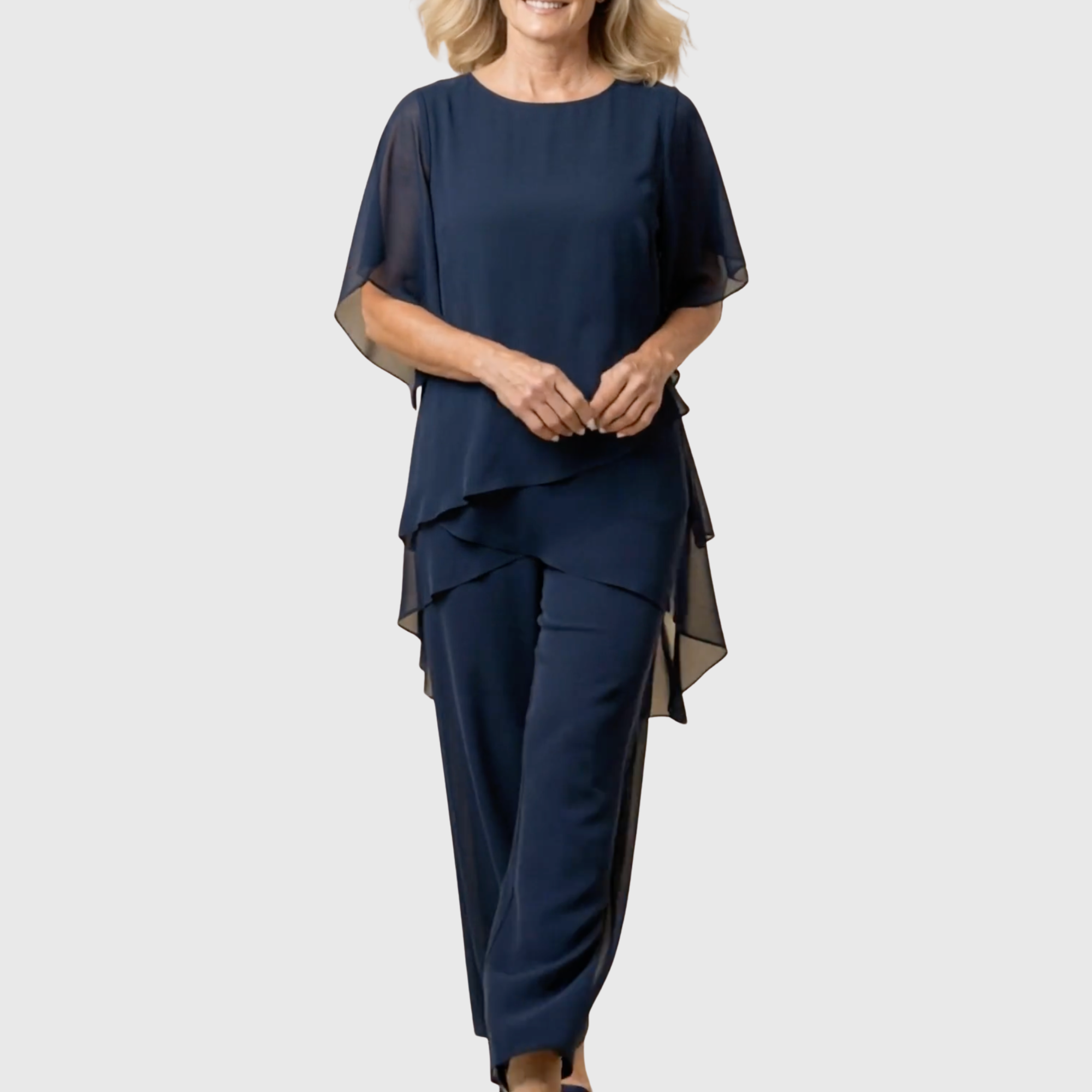Roxina | Elegant Evening Party Pant Set