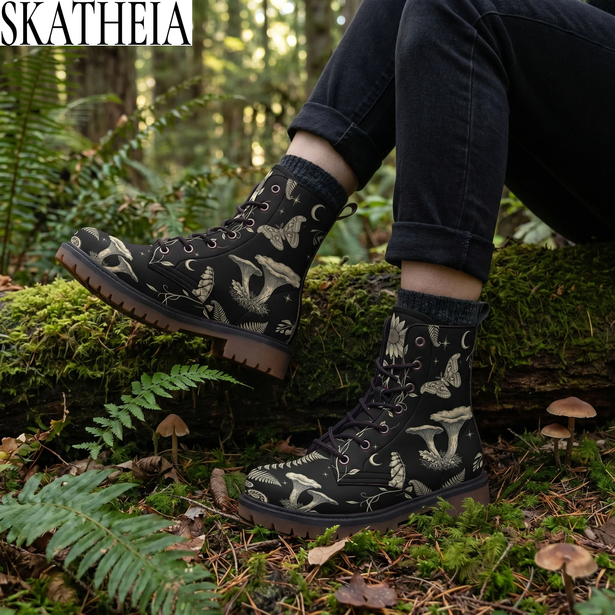 Mycelia Leather Boots
