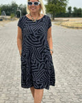 Maribel | Breezy Round-Neck Midi Sundress