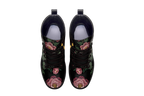 Paeonia Leather Boots (Faux Embroidered)