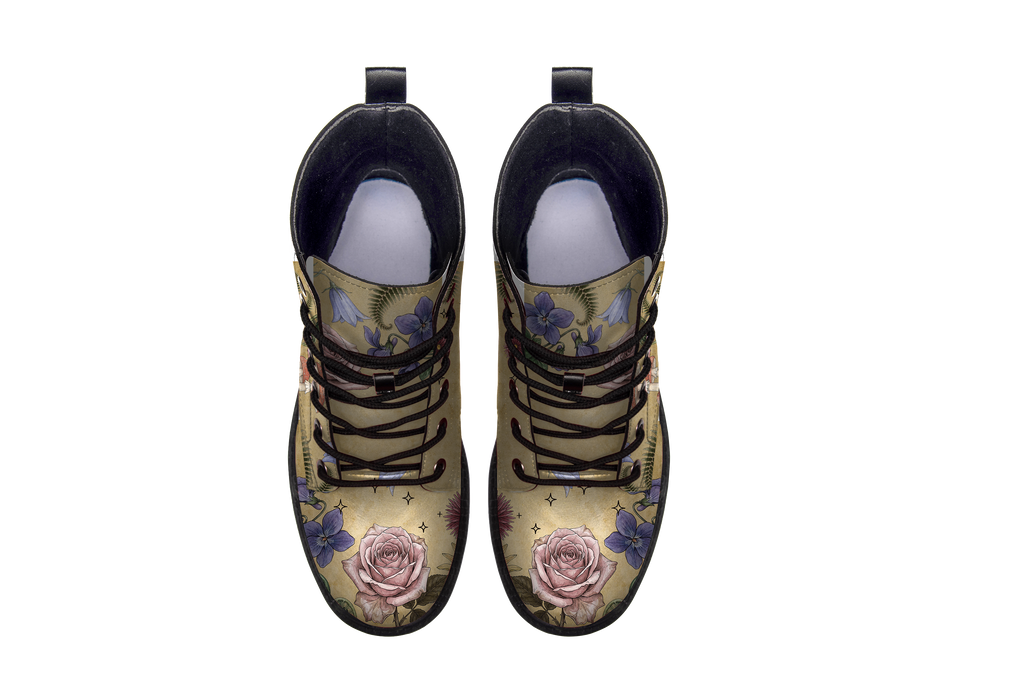 Herbarium Leather Boots