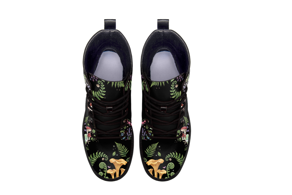 Digitalis Leather Boots