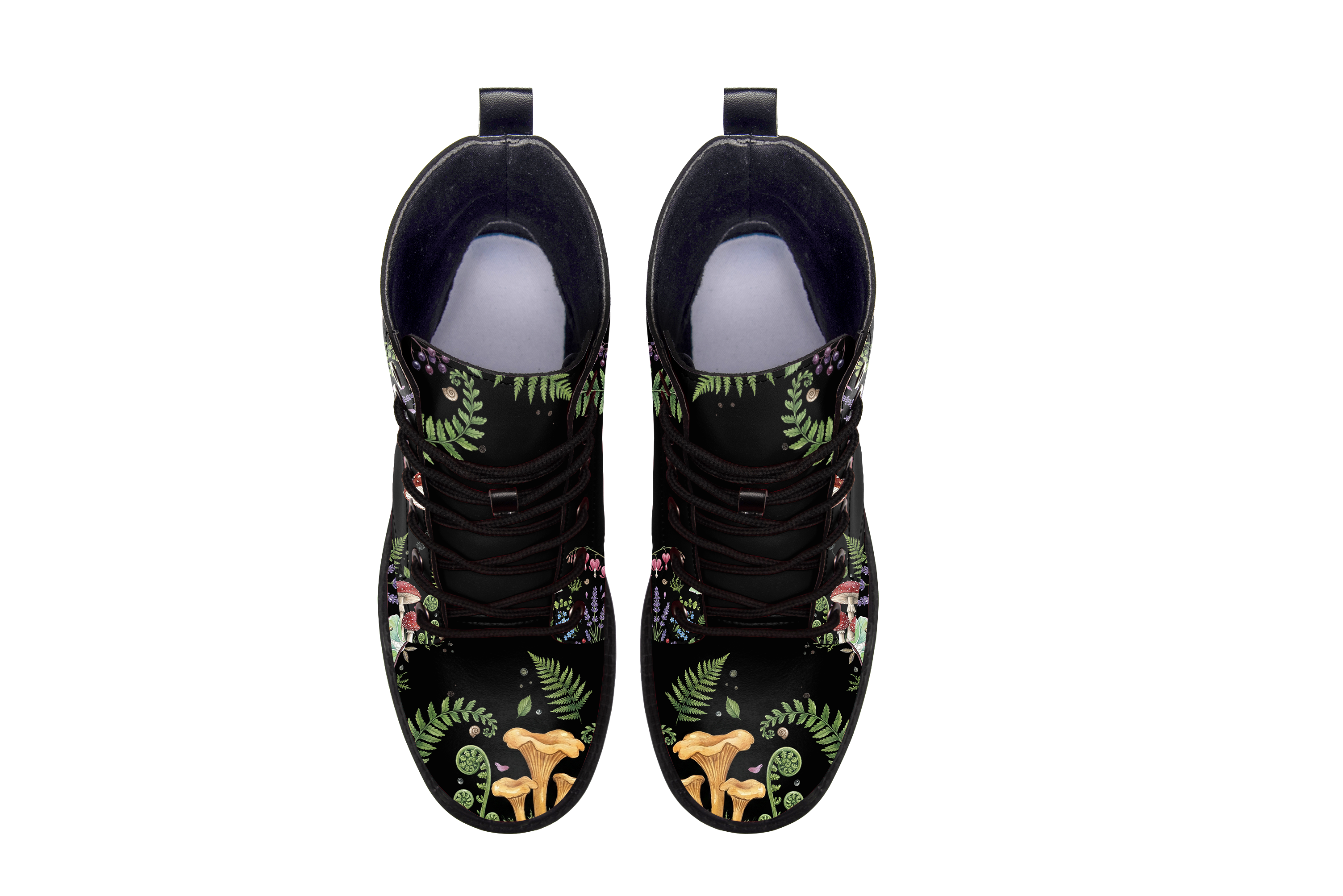 Digitalis Leather Boots