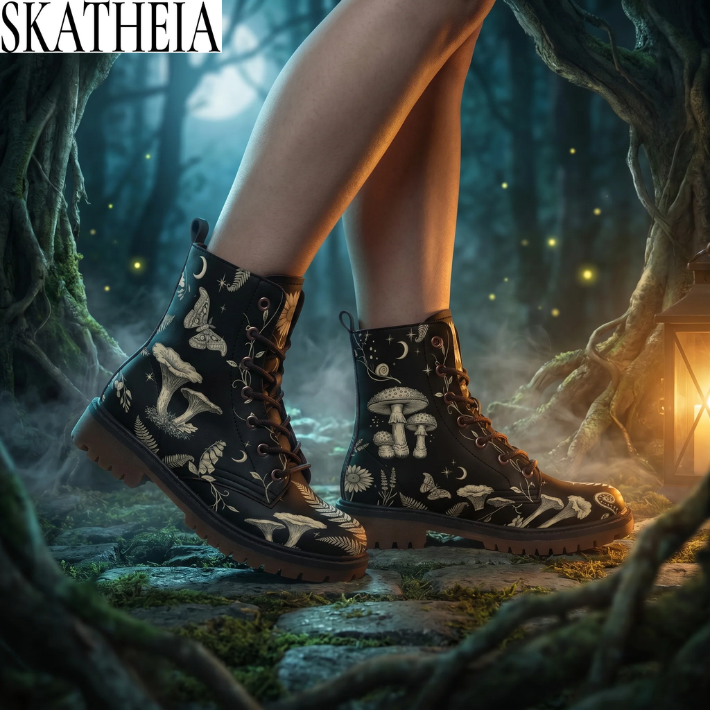 Mycelia Leather Boots