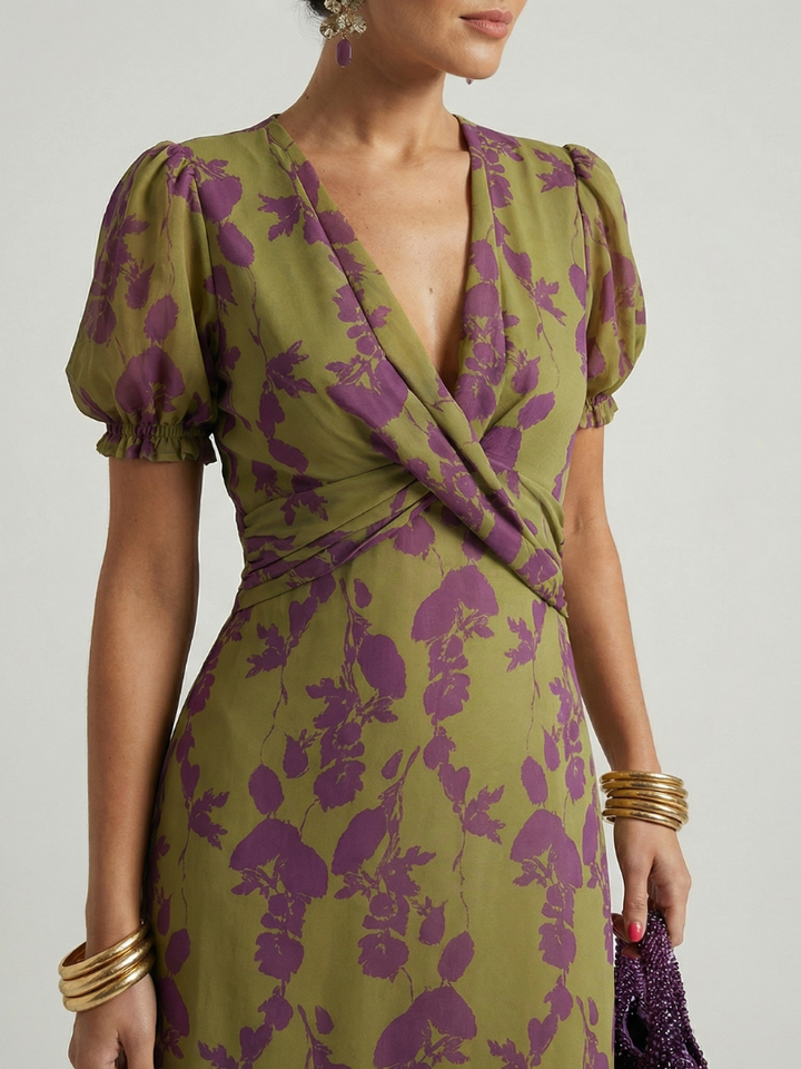 Belisama | Relaxed Floral Midi Dress