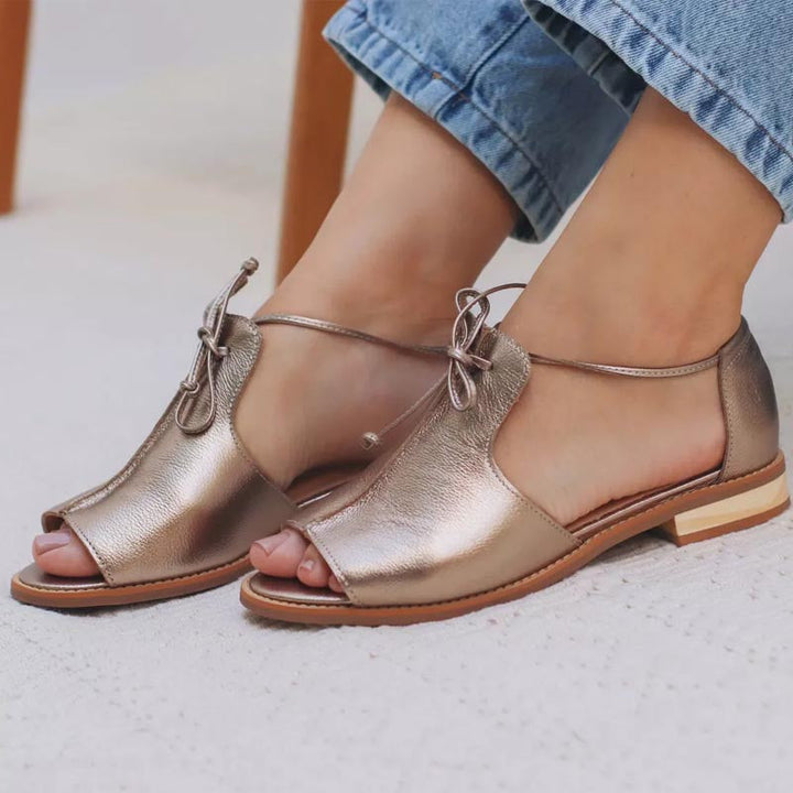 Lilliana | Strap-Style Leather Sandal