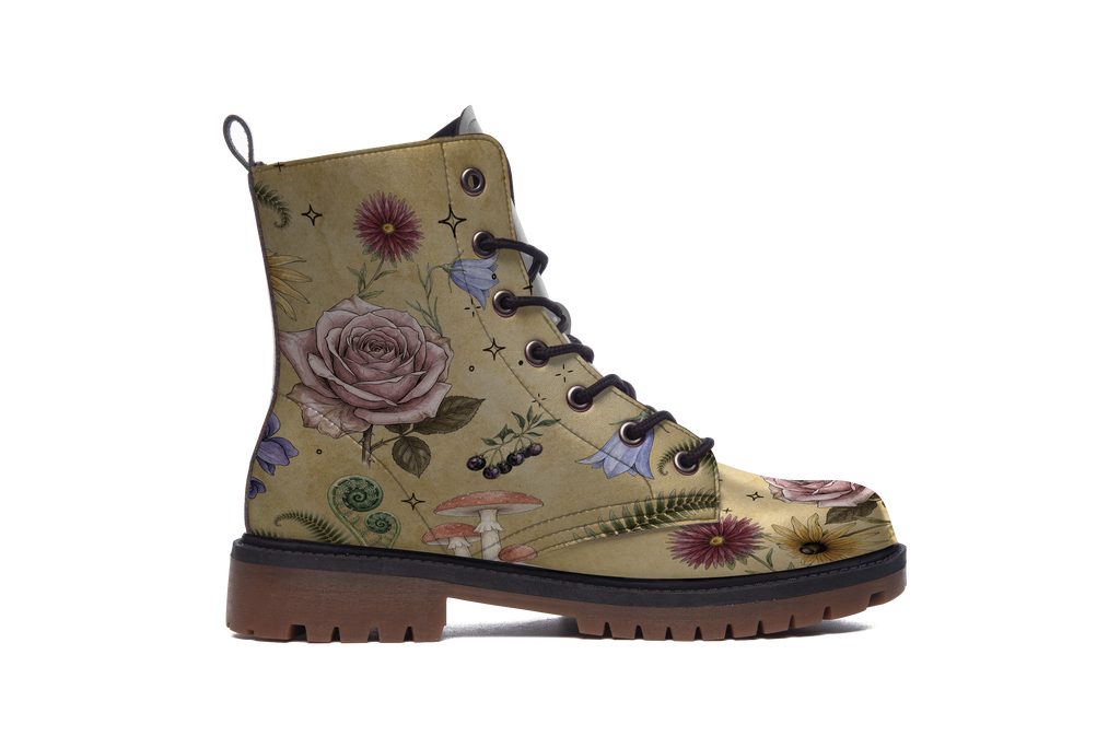 Herbarium Leather Boots