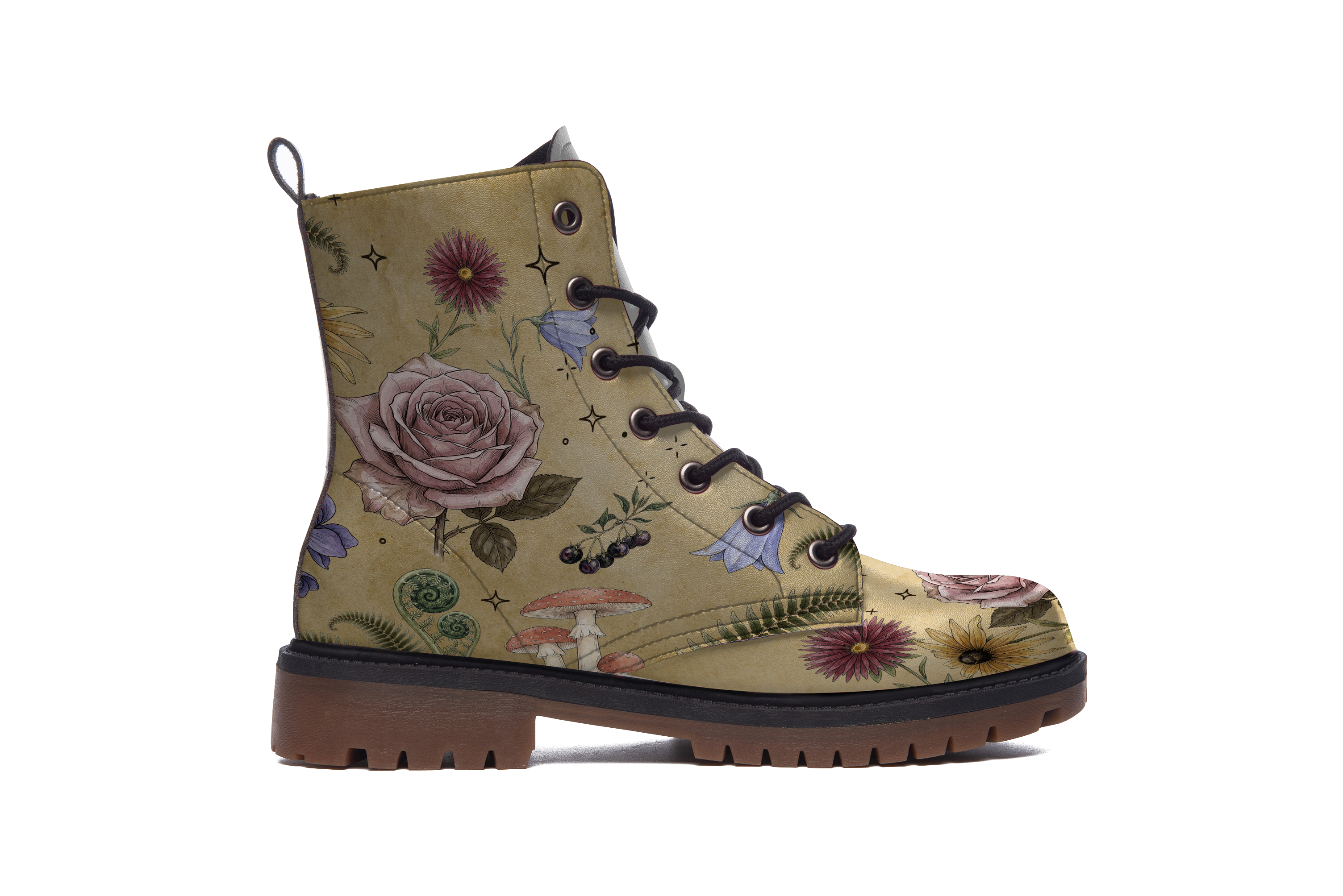 Herbarium Leather Boots