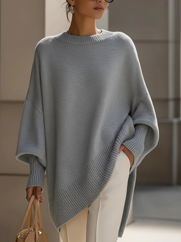 Women’s Oversized Knit Sweater – Relaxed Autumn and Winter Layer