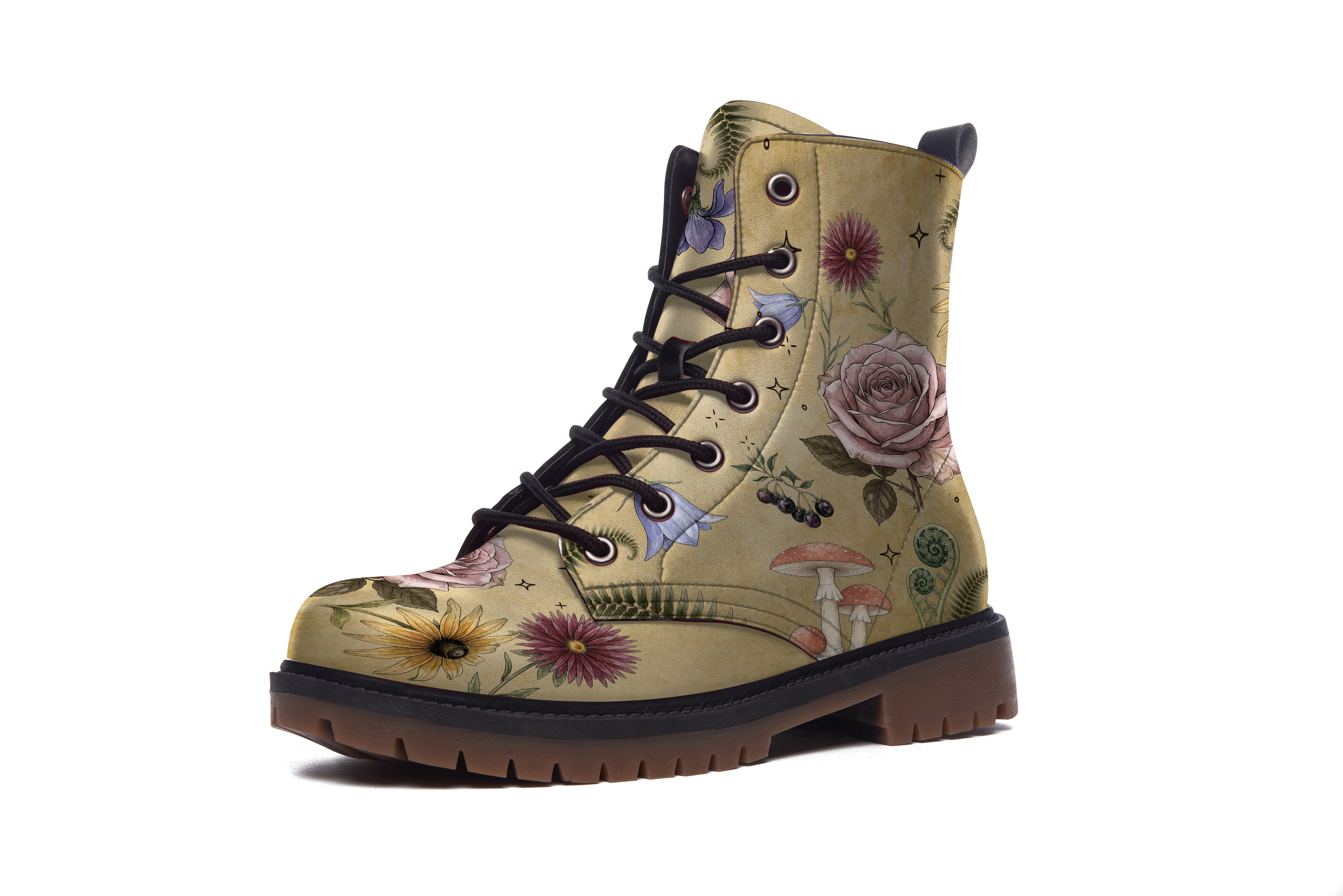 Herbarium Leather Boots