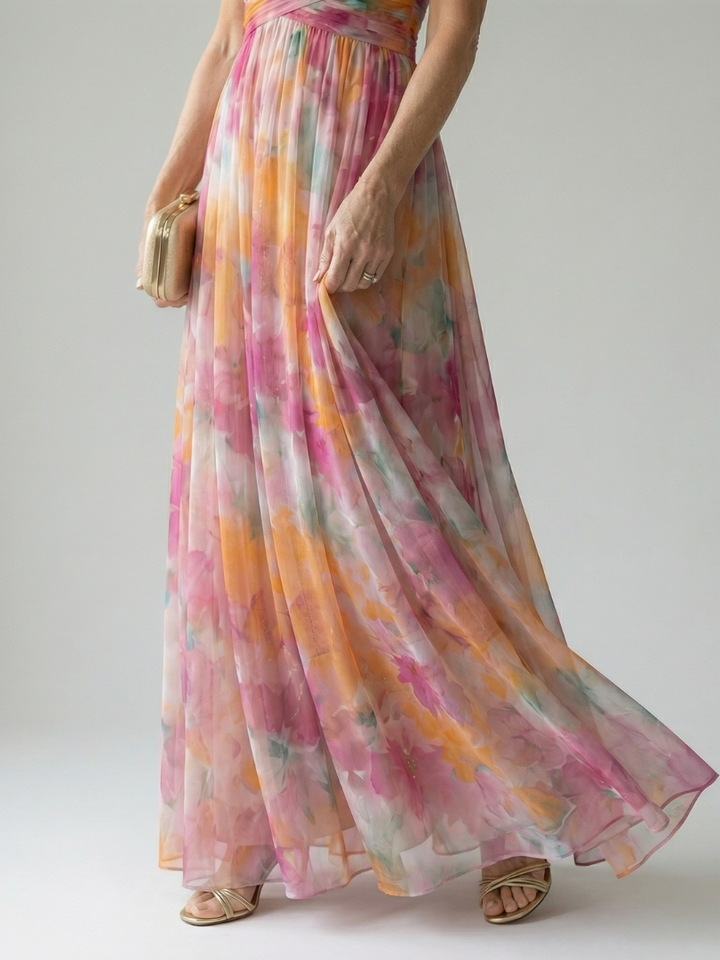 Mirasol | Soft Wrap Maxi Dress