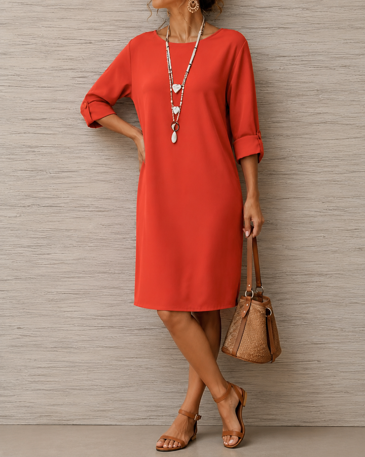 Odette | Tummy-Flattering Midi Dress