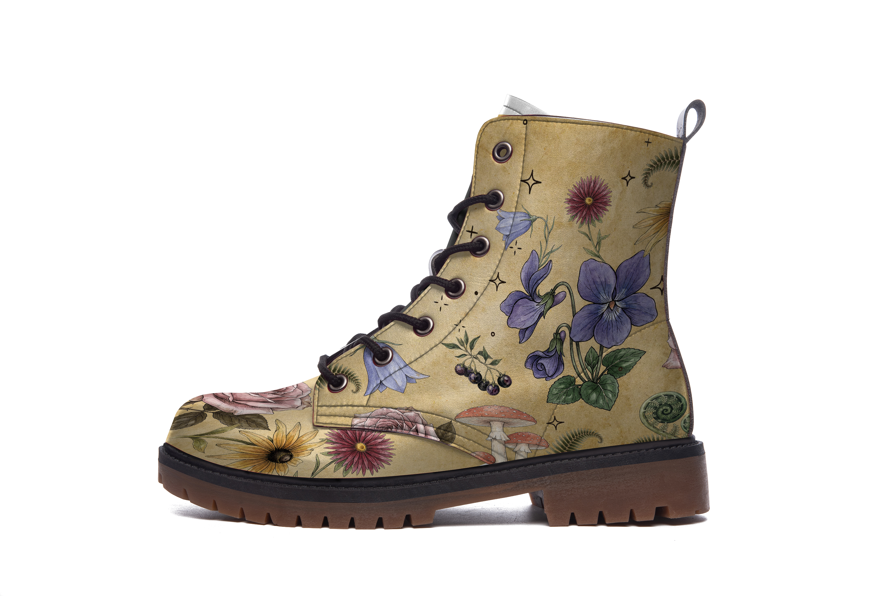 Herbarium Leather Boots
