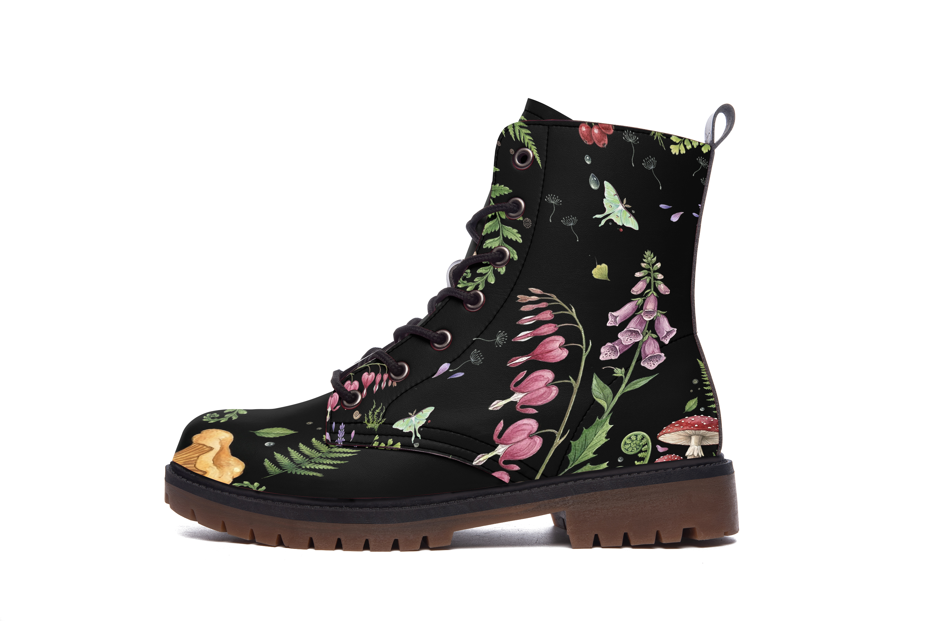 Digitalis Leather Boots