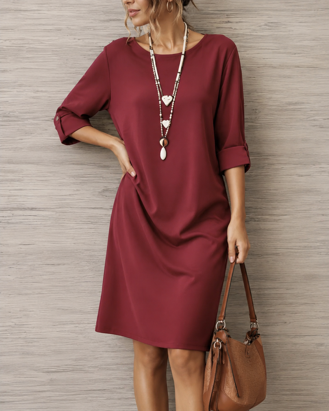 Odette | Tummy-Flattering Midi Dress