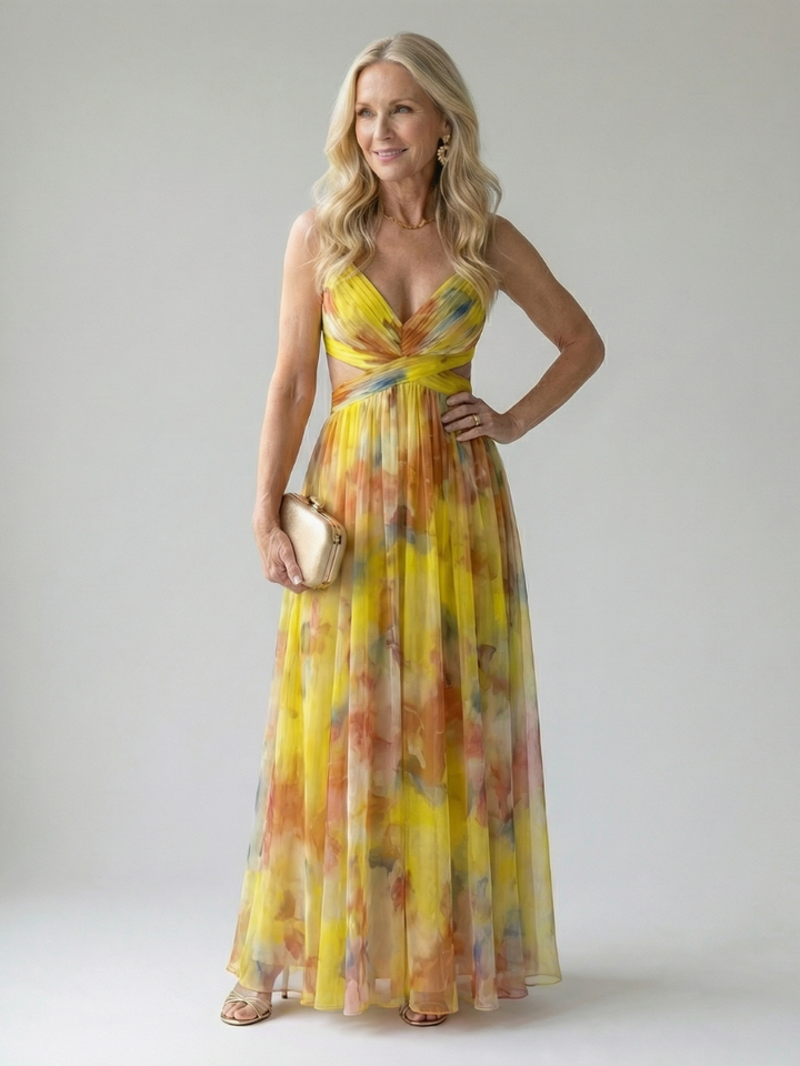 Mirasol | Soft Wrap Maxi Dress