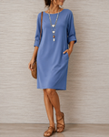 Odette | Tummy-Flattering Midi Dress