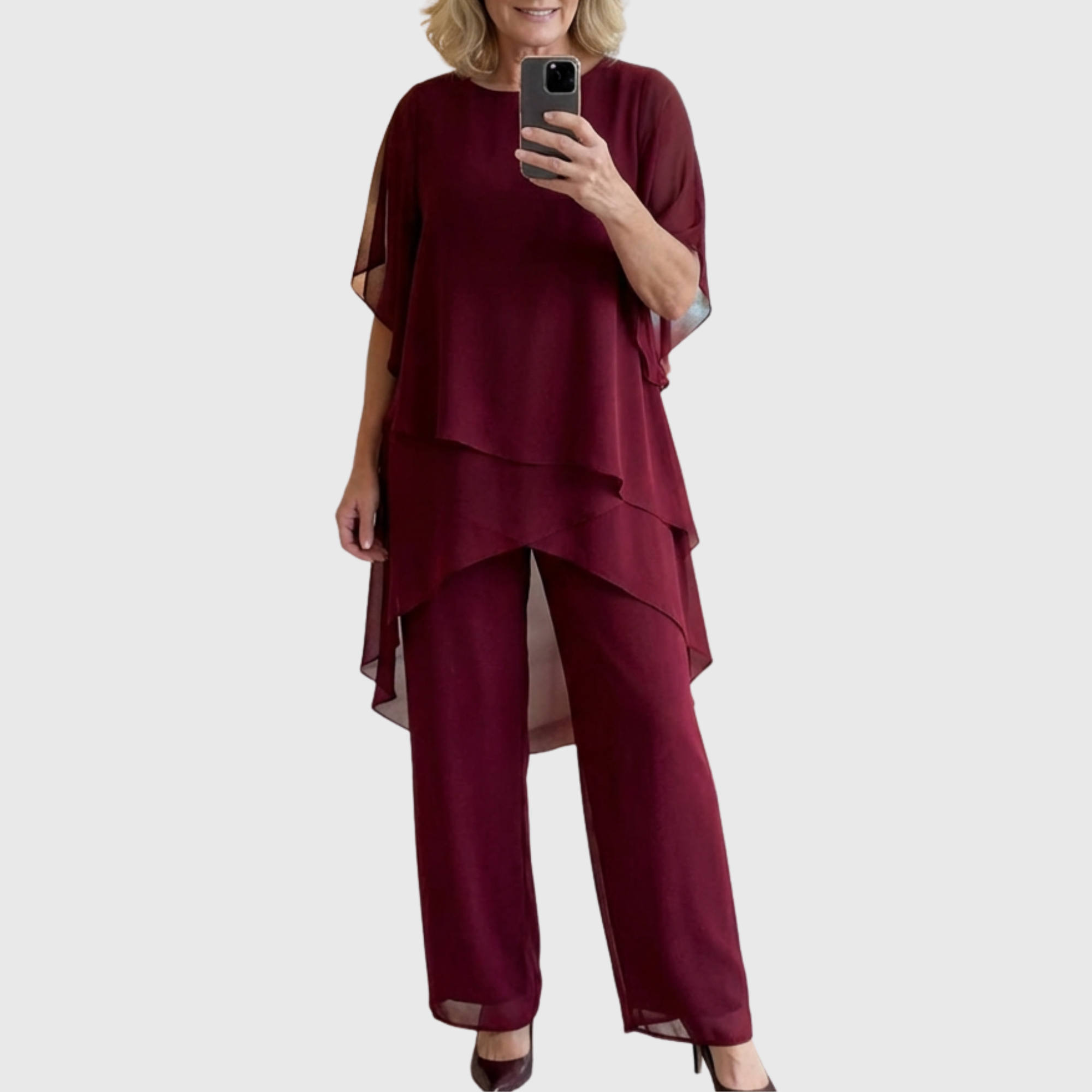 Roxina | Elegant Evening Party Pant Set