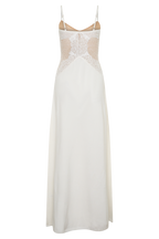 Bray Knit & Lace Maxi Dress - Ivory