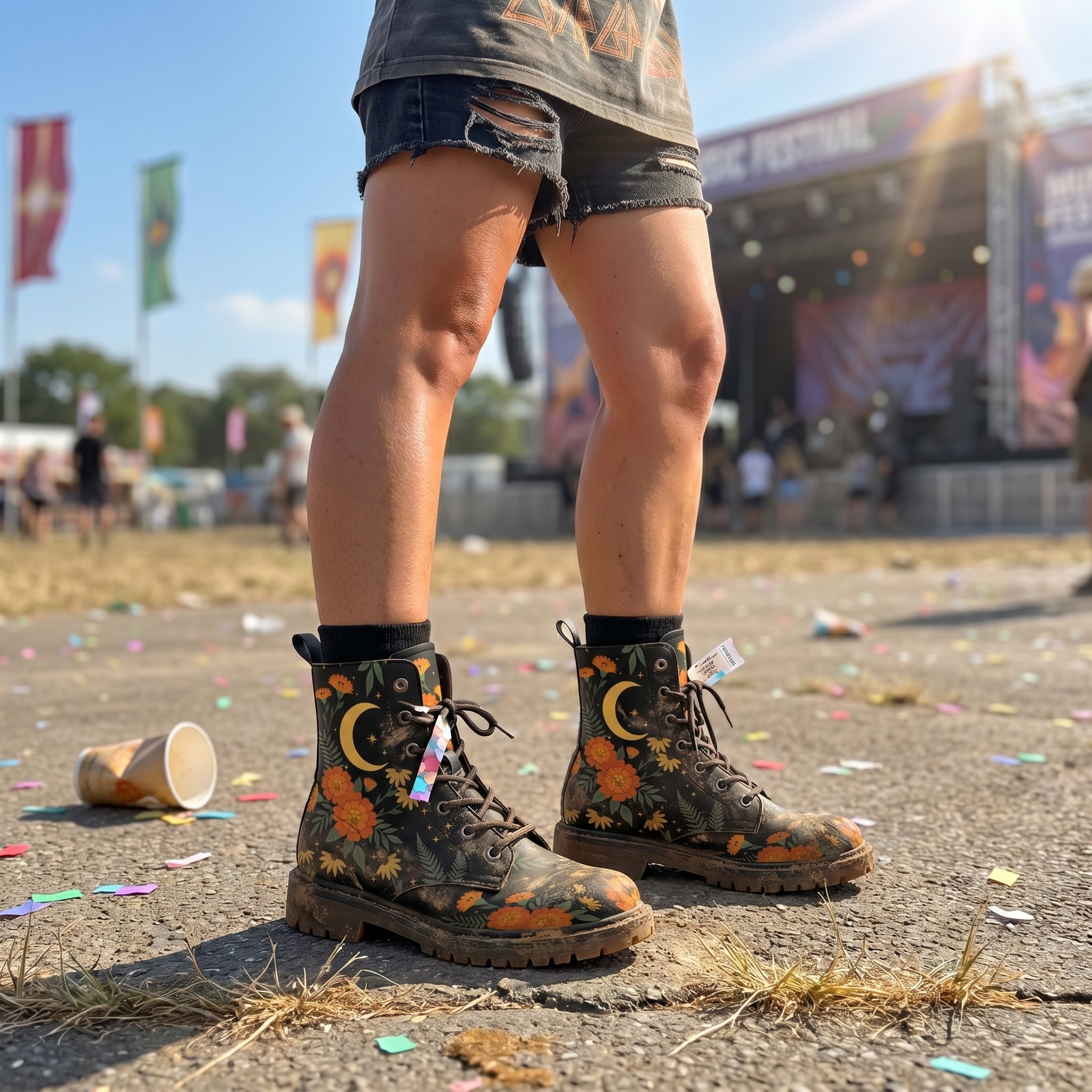 Calendula Leather Boots