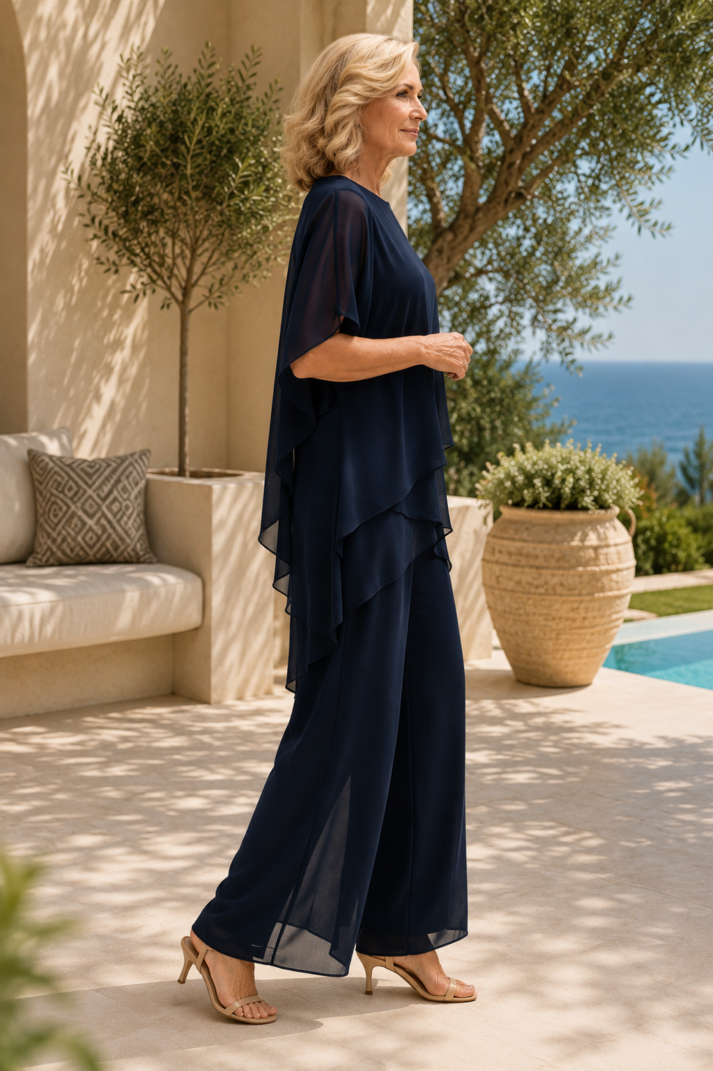 Roxina | Elegant Evening Party Pant Set