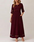 Aubrey | Flattering Tummy-Smoothing Midi Dress