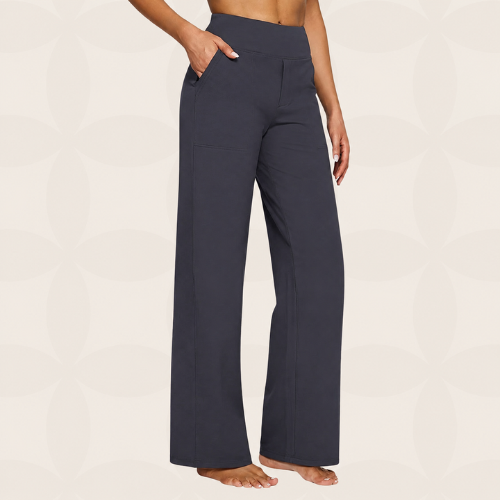 Wide-Leg Comfort Trousers