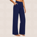 Wide-Leg Comfort Trousers